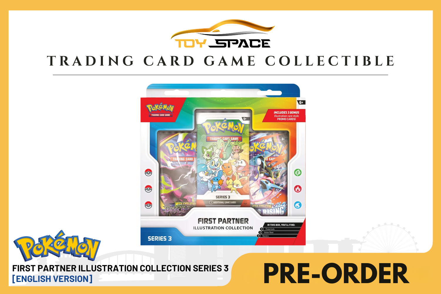 Pokemon TCG: First Partner Illustration Collection Series 3