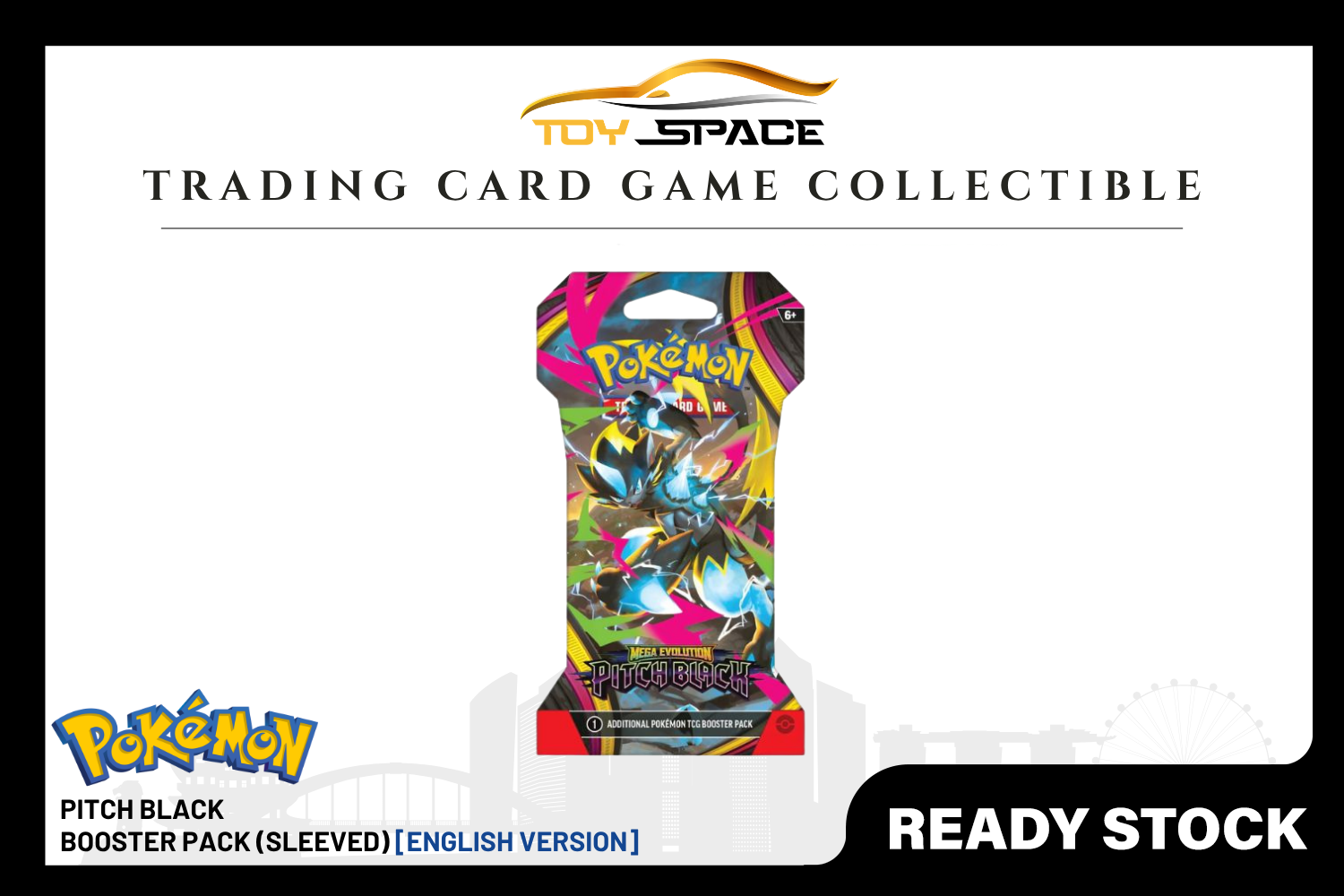 Pokemon TCG: Pitch Black Booster Pack (Sleeved)