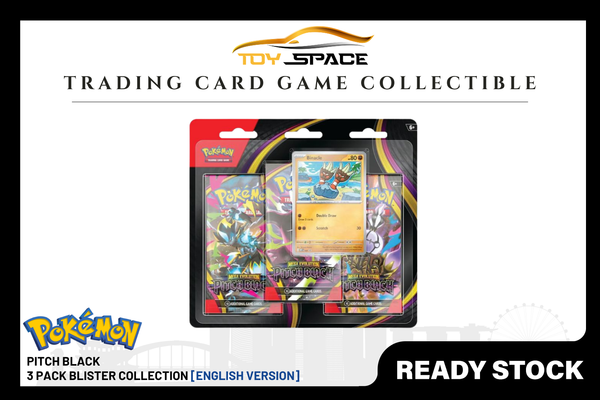 Pokemon TCG: Pitch Black 3 Pack Blister Collection