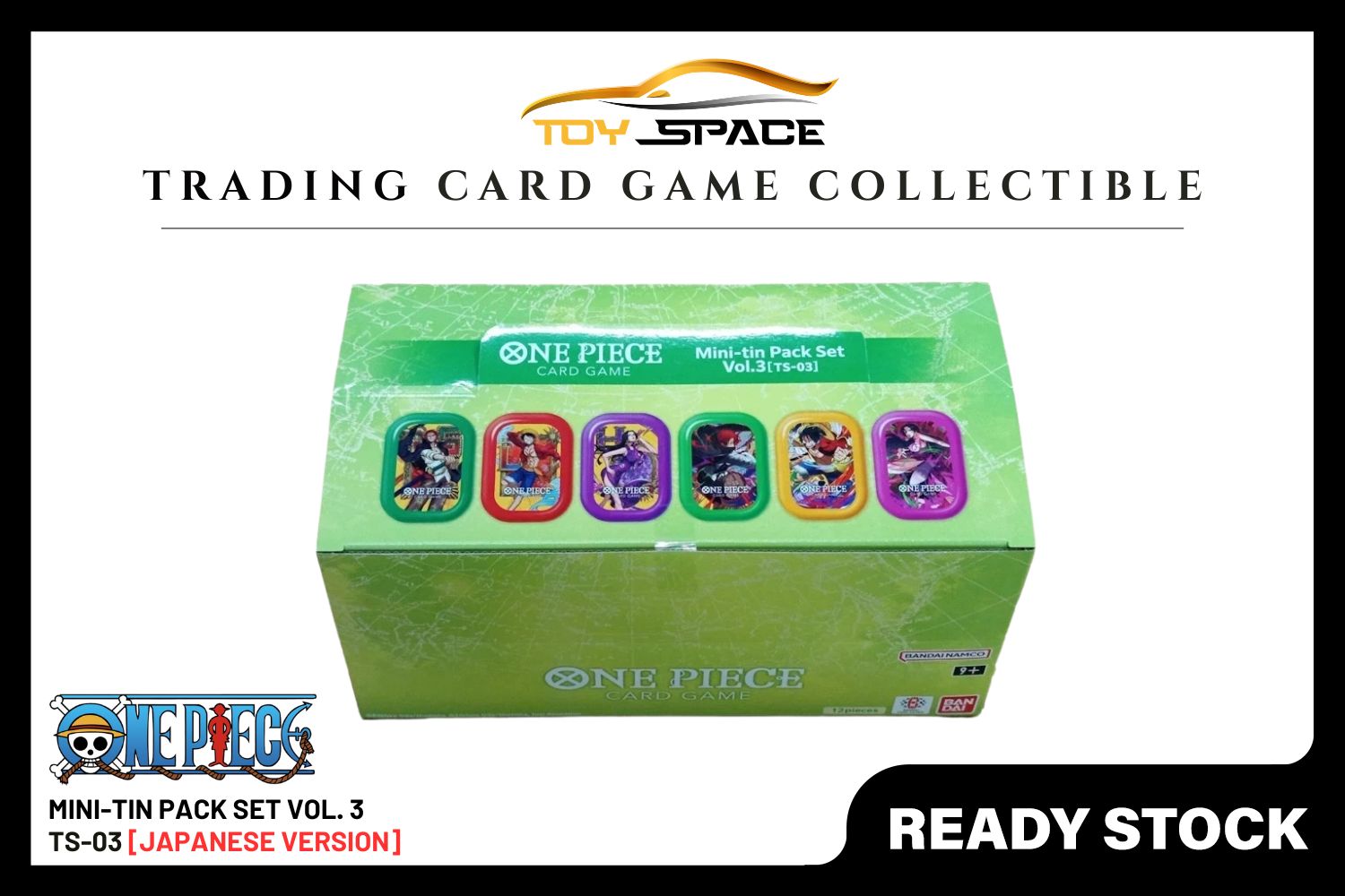 One Piece TCG: Mini Tins Vol.3 [TS-03] JAPANESE Ver.