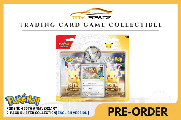 Pokemon TCG: 30th Anniversary 2-Pack Blister Collection