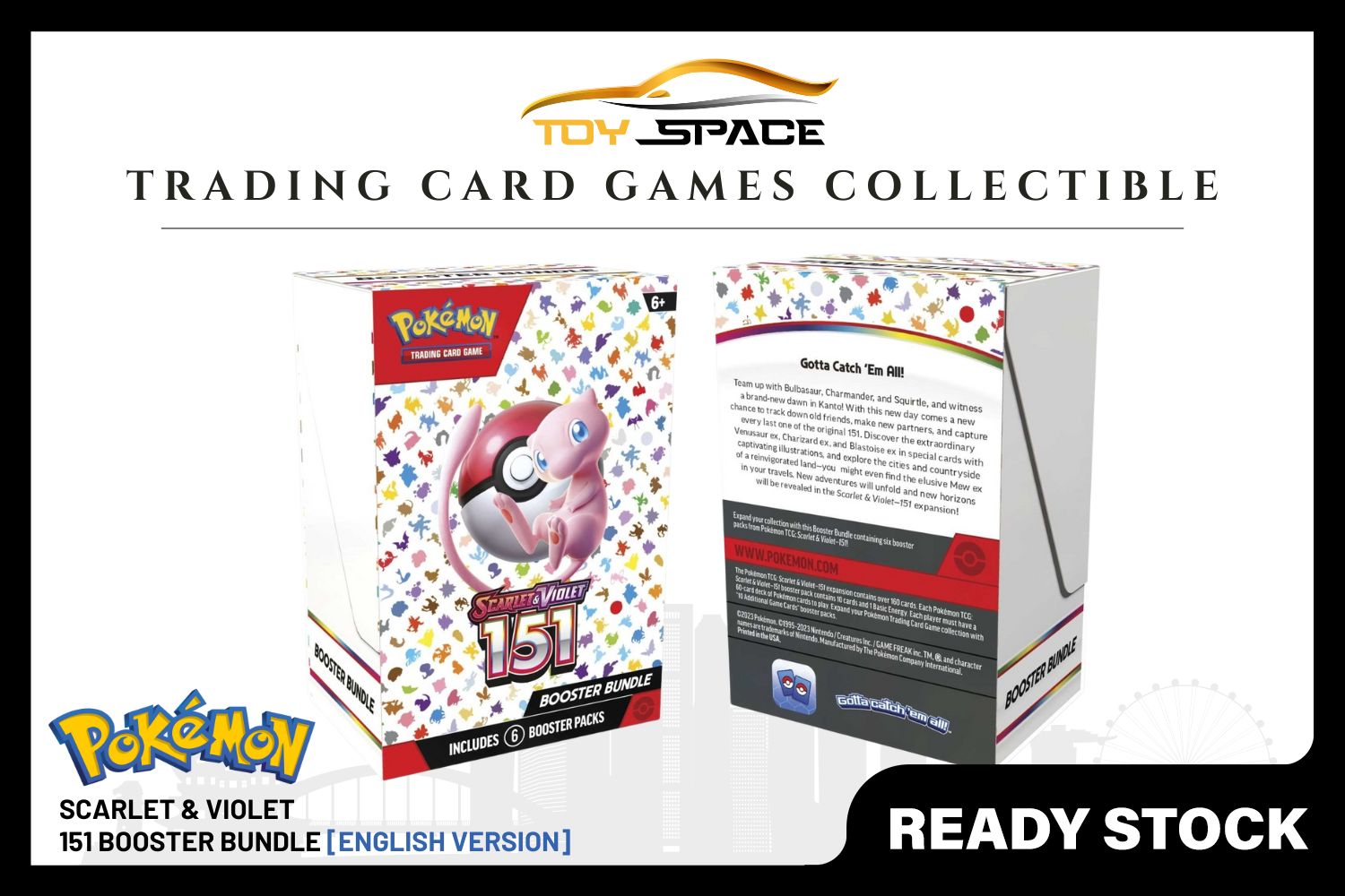 Pokemon TCG: Scarlet & Violet - 151 Booster Bundle [ENGLISH VER]