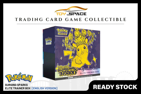 Pokemon TCG: Scarlet & Violet - Surging Sparks Elite Trainer Box [ENGLISH VER]