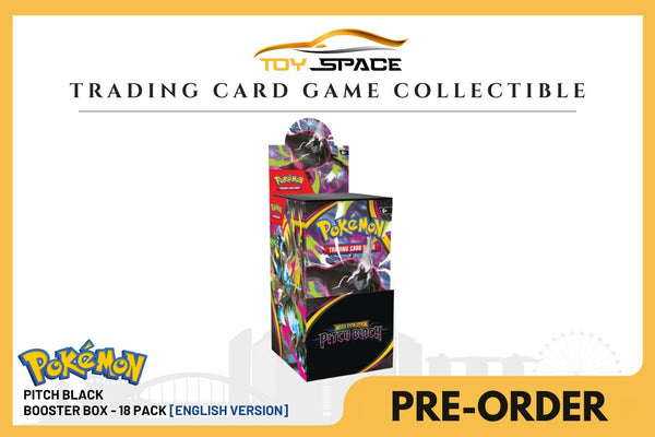 Pokemon TCG: Pitch Black Booster Box - 18 pack