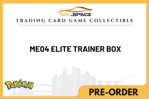Pokemon TCG: ME04 Elite Trainer Box ETB - Toy Space Diecast Online Store Singapore