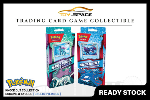 Pokemon TCG: Knock Out Collection - Suicune & Kyogre