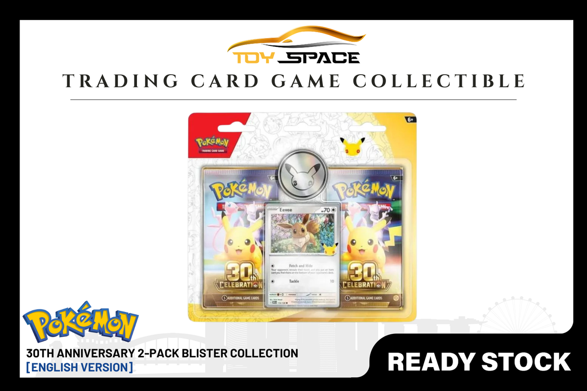 Pokemon TCG: 30th Anniversary 2-Pack Blister Collection