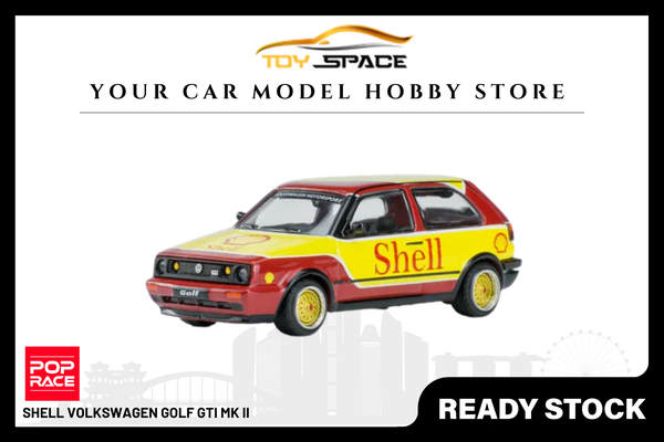 [POP RACE] 1:64 Shell Volkswagen Golf GTI MK II