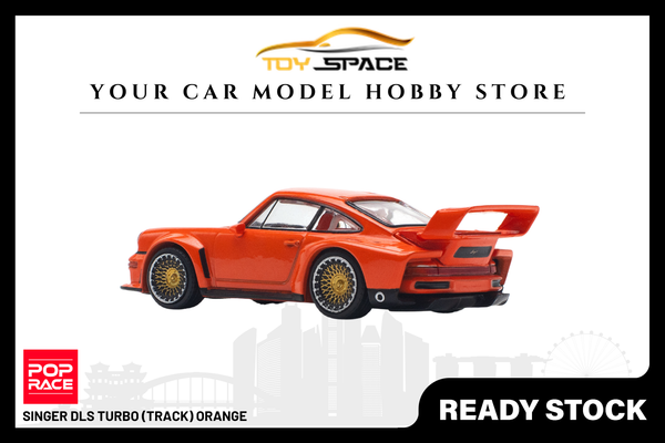 [POP RACE] 1/64 Singer DLS Turbo (Track) Orange
