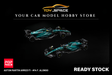 [POP RACE] 1:64 Aston Martin AMR23 F1 - #14 F. Alonso - Toy Space Diecast Online Store Singapore