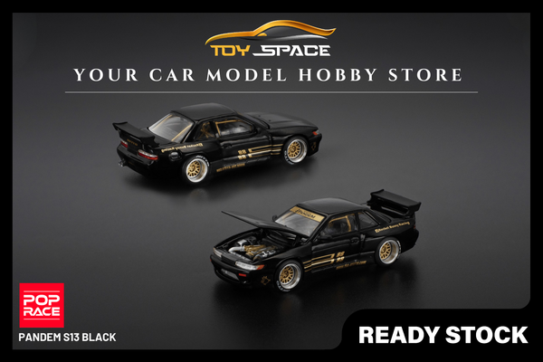 [POP RACE] 1:64 PANDEM S13 Black