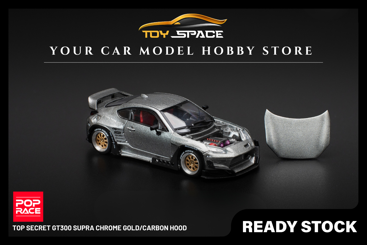 [POP RACE] 1:64 Pandem GR86 - Silver