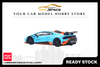 [POP RACE] 1:64 Lamborghini Huracan STO Blu Laufey