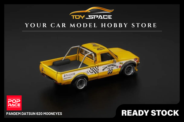 [POP RACE] 1:64 PANDEM Datsun 620 Mooneyes