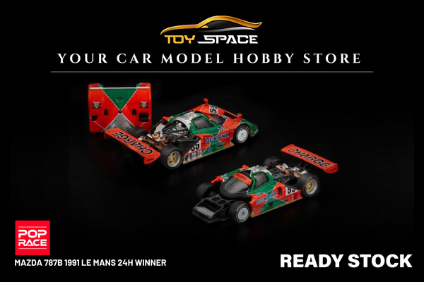 [POP RACE] 1:64 Mazda 787B 1991 LE Mans 24H Winner