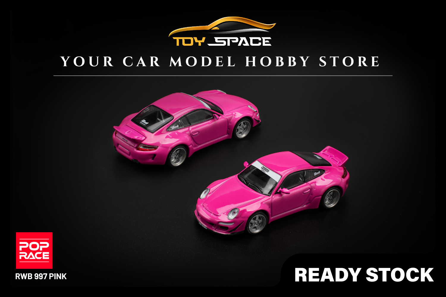 [POP RACE] 1:64 RWB 997 - Pink