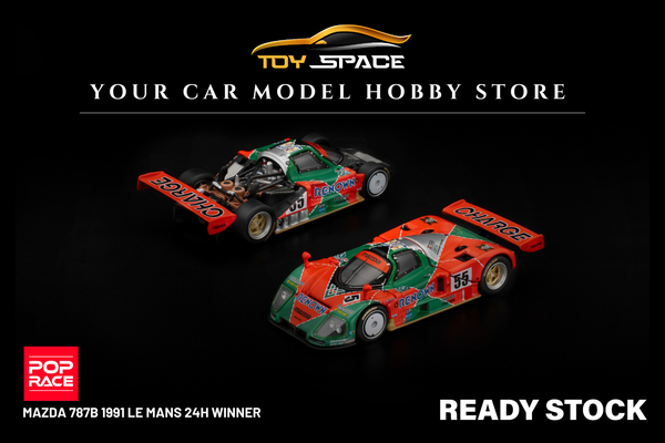 [POP RACE] 1:64 Mazda 787B 1991 LE Mans 24H Winner
