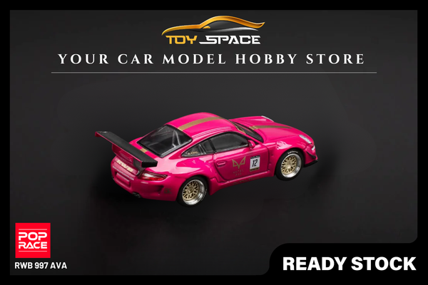 [POP RACE] 1:64 RWB 997 Ava - Toy Space Diecast Online Store Singapore