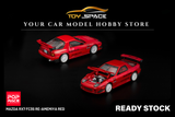 [POP RACE] 1:64 Mazda RX7 FC3S RE-Amemiya Red - Toy Space Diecast Online Store Singapore
