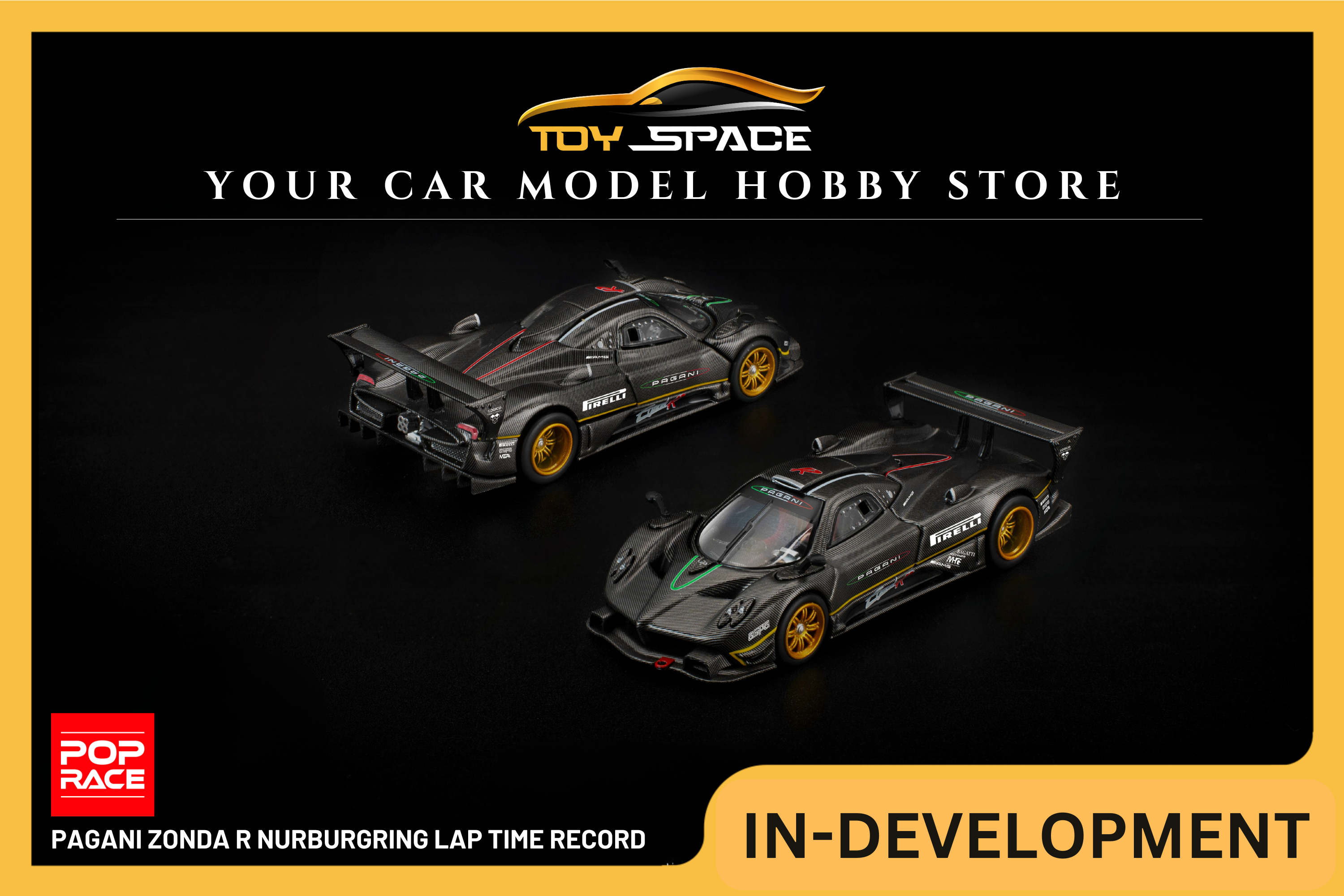 [POP RACE] 1:64 Pagani Zonda R Nurburgring Lap Time Record