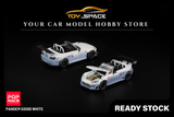 [POP RACE] 1:64 Pandem S2000 White - Toy Space Diecast Online Store Singapore