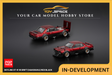 [POP RACE] 1:64 Skyline GT-R V8 Drift (Hakosuka) Red Black - Toy Space Diecast Online Store Singapore