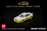 [POP RACE] 1:64 Pandem Silvia S13 2020 D1 Lights Yellow/White - Toy Space Diecast Online Store Singapore