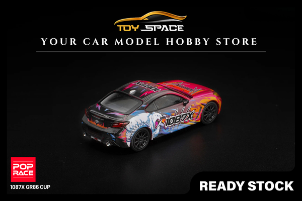 [POP RACE] 1:64 1087X GR86 Cup