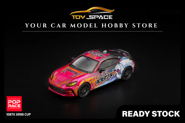 [POP RACE] 1:64 1087X GR86 Cup