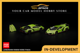 [POP RACE] 1:64 Lamborghini Veneno Verde Ithaca