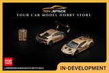 [POP RACE] 1:64 Lamborghini Huracan STO Matte Gold