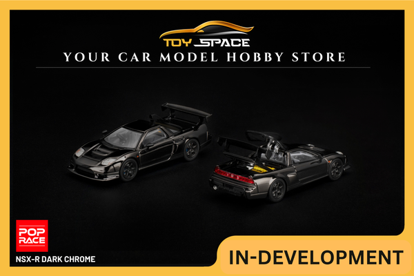 [POP RACE] 1:64 NSX-R Dark Chrome