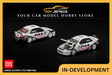 [POP RACE] 1:64 Honda Accord JTCC 1996 PIAA - Toy Space Diecast Online Store Singapore