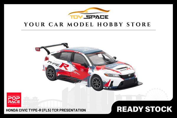 [POP RACE] 1:64 Honda Civic Type-R (FL5) TCR Presentation