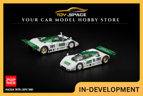 [POP RACE] 1:64 Mazda 787B JSPC 1991 - Toy Space Diecast Online Store Singapore