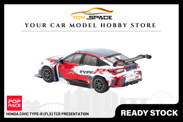 [POP RACE] 1:64 Honda Civic Type-R (FL5) TCR Presentation