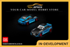 [POP RACE] 1:64 Pandem S2000 Metallic Blue - Toy Space Diecast Online Store Singapore