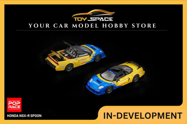 [POP RACE] 1:64 Honda NSX-R Spoon - Toy Space Diecast Online Store Singapore