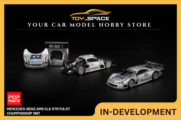 [POP RACE] 1:64 Mercedes-Benz AMG CLK GTR FIA GT Championship 1997
