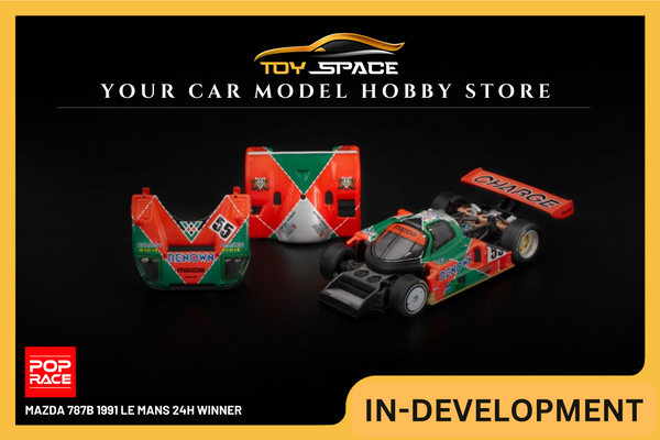 [POP RACE] 1:64 Mazda 787B 1991 LE Mans 24H Winner