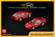 [POP RACE] 1:64 Pandem 280ZX Red - Toy Space Diecast Online Store Singapore