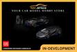 [POP RACE] 1:64 Lamborghini Centenario Carbon Blue - Toy Space Diecast Online Store Singapore