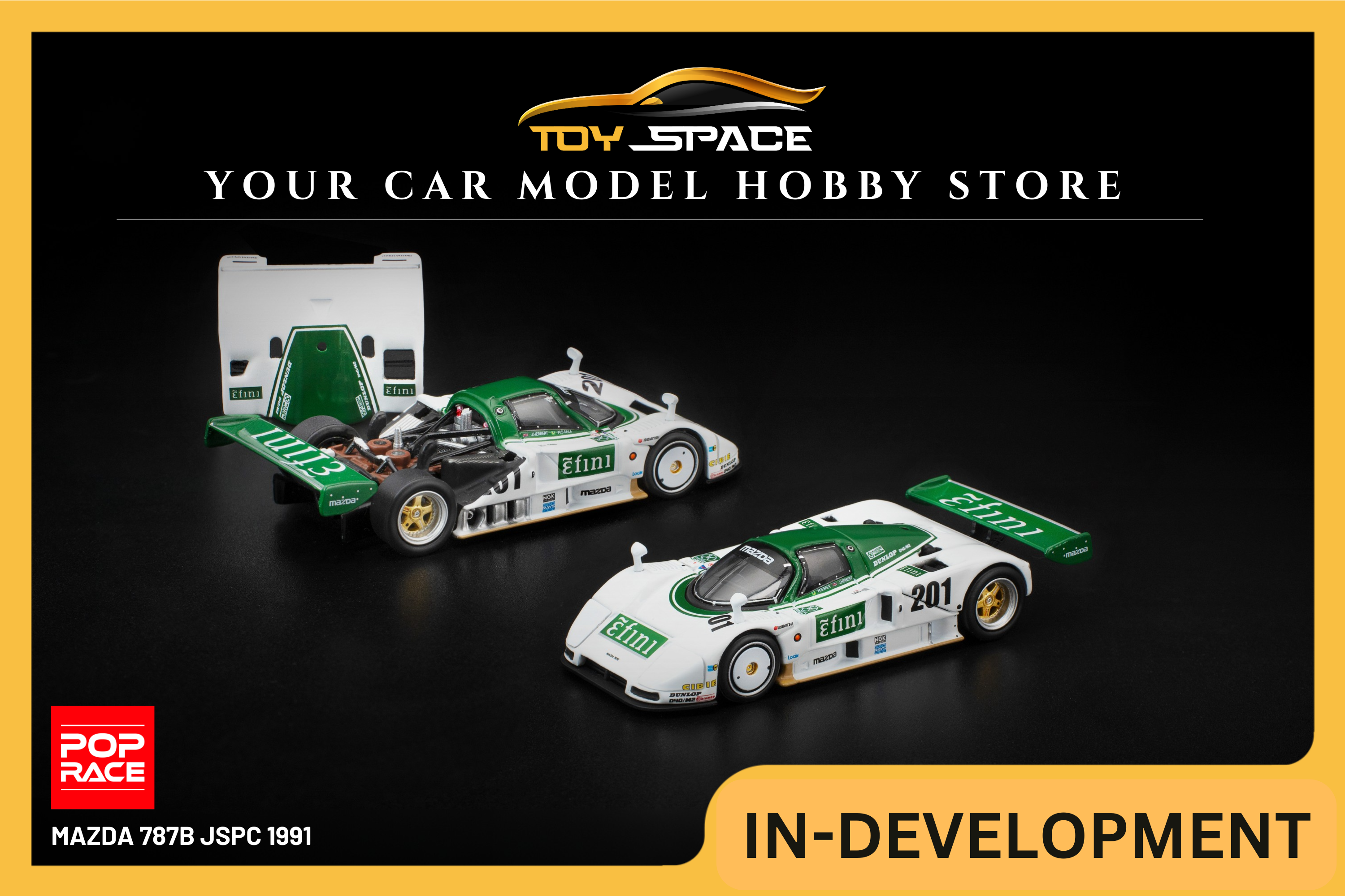 [POP RACE] 1:64 Mazda 787B JSPC 1991