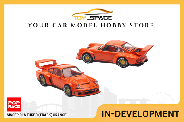 [POP RACE] 1/64 Singer DLS Turbo (Track) Orange