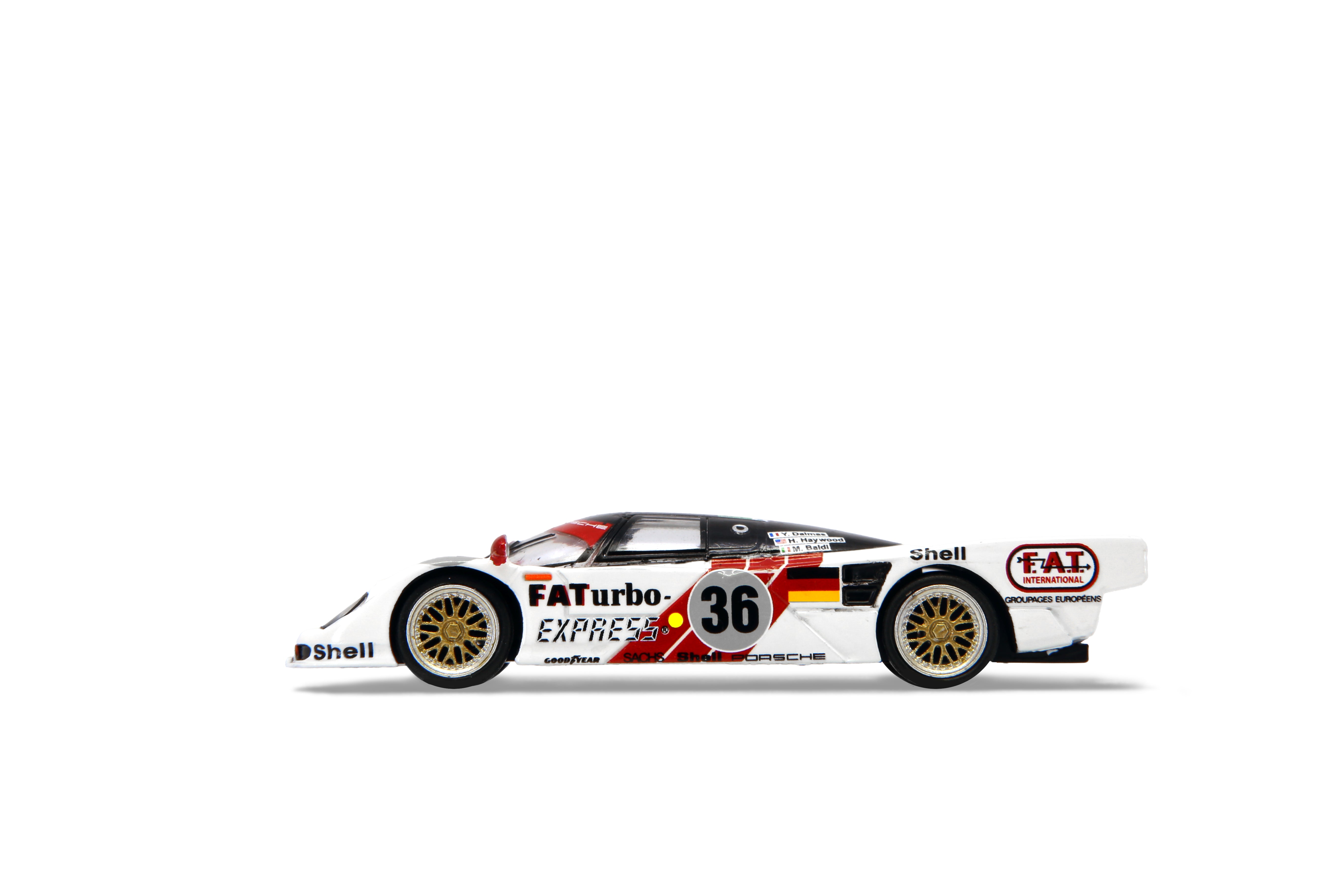 Tiny City x Sparky Diecast - Porsche 962 LM Shell Combo Winner 24h Le Mans 1994 #36 & #35