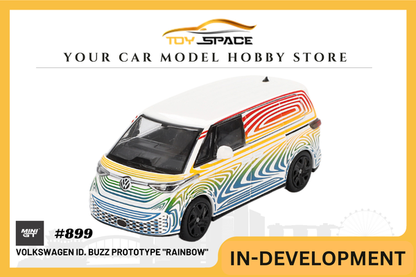 [MINI GT] Volkswagen ID. Buzz Prototype "Rainbow"