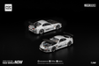 [POP RACE] 1:64 Top Secret GT300 Supra Silver - Toy Space Diecast Online Store Singapore