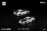 [POP RACE] 1:64 Top Secret GT300 Supra Silver - Toy Space Diecast Online Store Singapore