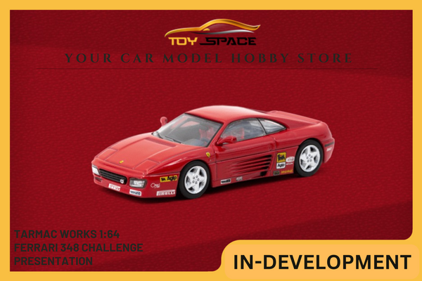 [TARMAC WORKS] 1:64 Ferrari 348 Challenge Presentation - HOBBY64