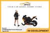 [MOREART] 1:64 KTM1190 Red Bull Painted Motorcycle Figurine Set